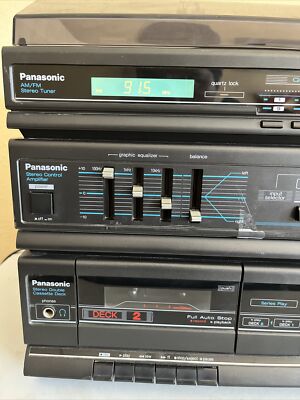 Panasonic SG-H10 Stereo Music System/ Quartz Digital Synthesizer