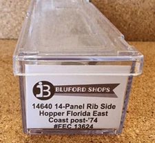 Bluford Shops 14640 N Florida East Coast RR 3 bay rib side Hopper Car 13624