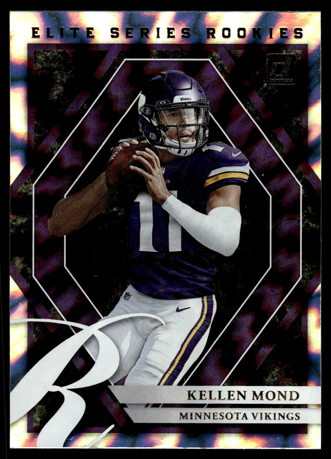 Kellen Mond 2021 Donruss Elite Series Rookies Card #ESR-KMO