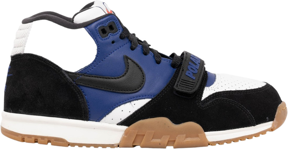 Nike Polar Skate Co x Air Trainer 1 SB Black Deep Royal Blue - 1 of 6