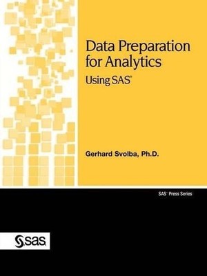 Gerhard Svolba Data Preparation for Analytics Using SAS (Taschenbuch)