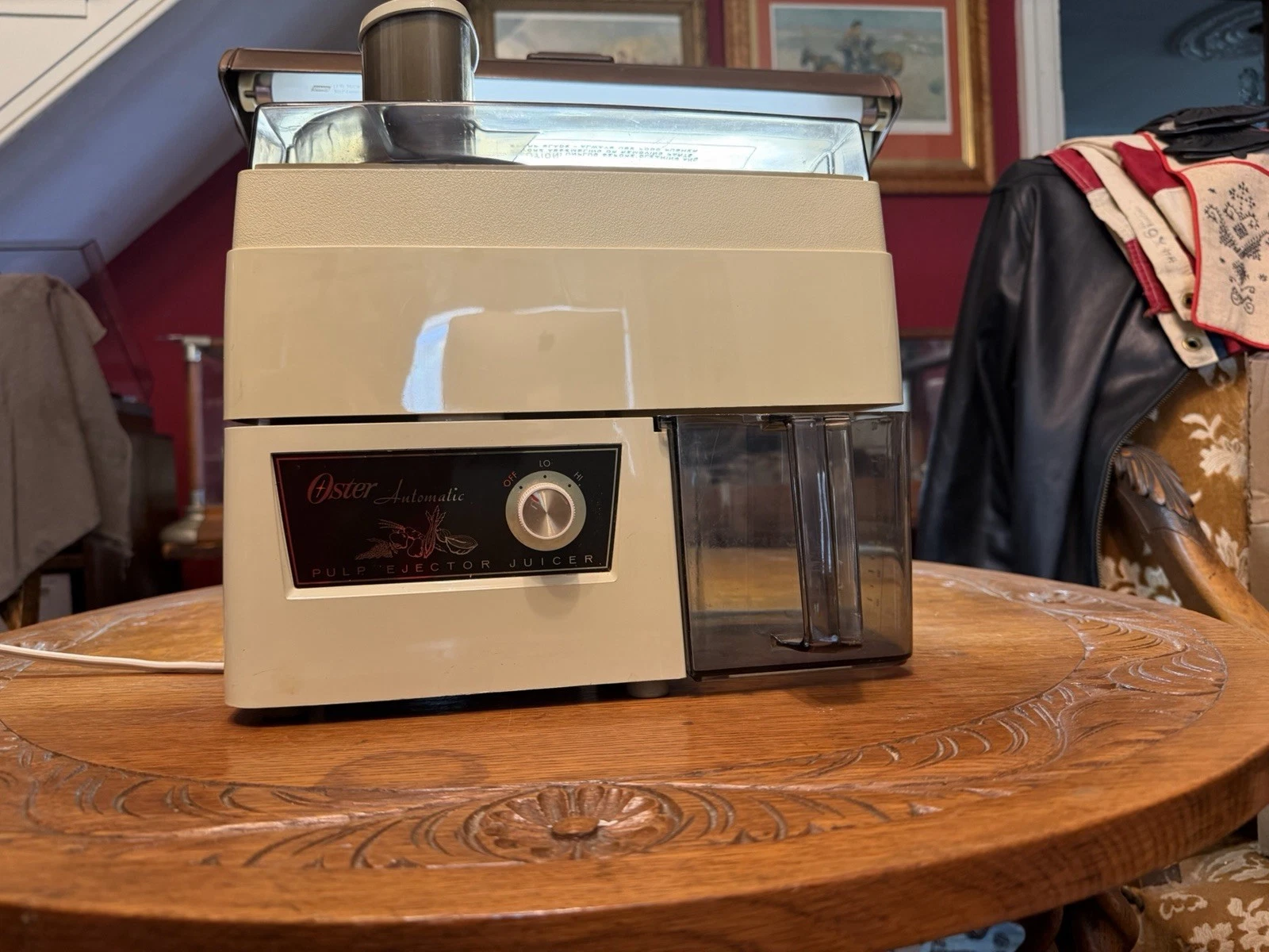 Vintage Oster Automatic Pulp Ejecter Juicer Model 363-06B (Circa 1980s) It Works