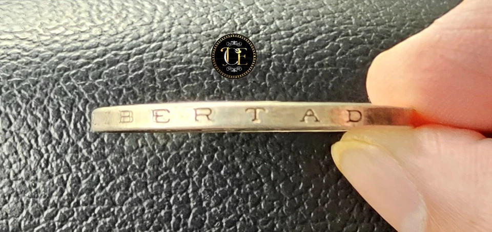 Moneda de Plata México 25 Pesos 1968, "XIX Juego Olímpico", ¡Hermosa Moneda Tonificada! Foto 3 de 4