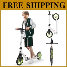 Adjustable Kick Scooter for Ages 6+, Max Load 240 LBS