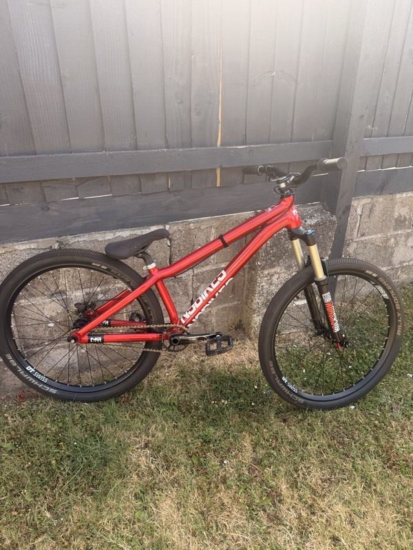 NS Decade Dirt Jump Street Slopestyle DJ Trick Bike Rockshox