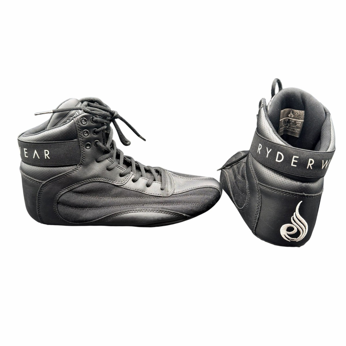 Ryderwear Black High-Top Athletic Shoes Ryderwear D-Mak II Men main image 4