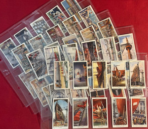 1936-CHURCHMAN-THE QUEEN MARY-RARE HIGH $$$ COMPLETE 50 CARD SET-VG+EX-MT-WOW!