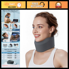 Neck Brace for Sleeping - Soft Cervical Collar for Neck Pain Relief  Support, S