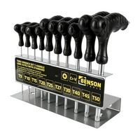 Torx Schraubendreher Satz Schraubenzieher T-Griff TorxschlüSsel 10-Tlg.