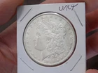 MORGAN SILVER DOLLAR 1898  FROSTY AU/BU 90% DOLLAR