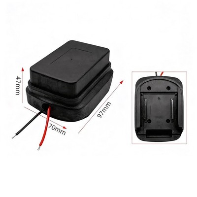 Akku Adapter Schnellladeunterst??tzung Tragbar Einsatz Multi-Voltage Support