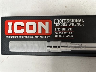 ICON TW12-250 1/2'' Drive Professional Torque Wrench Brand New