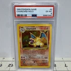 1999 Pokemon Charizard Base Set Unlimited Holo Rare #4 PSA 6