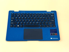 Gateway GWTC116-2BL 2-in-1 - Palmrest Touchpad Keyboard Top Cover Blue