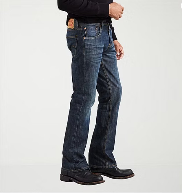 NWT  Levi's Men's 527 Slim Bootcut Fit Jeans Medium Wash 32x32 - 055270239 thumbnail 4