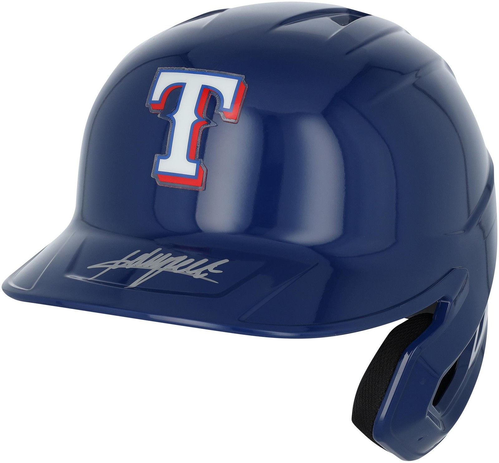 Adrian Beltre Texas Rangers Autographed Rawlings Mach Pro Replica Batting Helmet