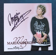 B1362 Marjan Berger Autogrammkarte original signiert