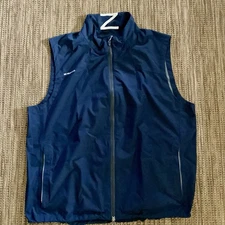 ZERO RESTRICTION Full Zip Seam Sealed Waterproof Golf Vest Navy XXL