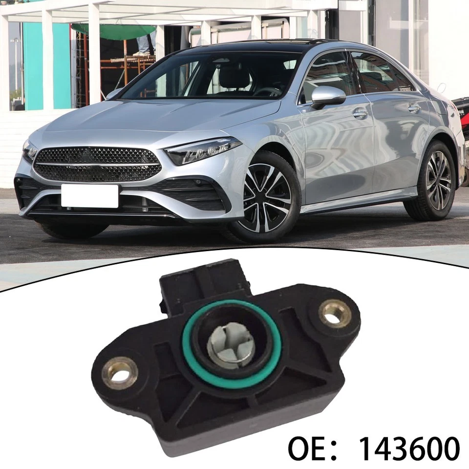 TPS Sensor Throttle Sensor Black Replacement Throttle Position High Quality - Image 2 of 4