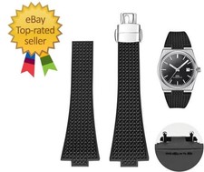 Quick Release Watch Band for Tissot PRX Strap Replacement,FKM Rubber Strap an...