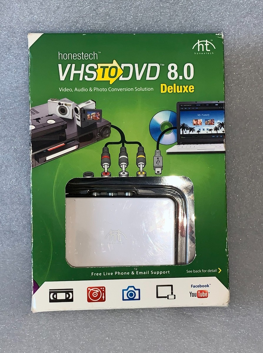 Honestech VHS to DVD 8.0 Deluxe for sale online | eBay
