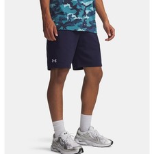 NWT Under Armour UA Rival Fleece Men's 8" Shorts in Midnight Navy size Medium