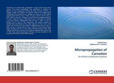 Micropropagation of Carnation Ajitabh Bora