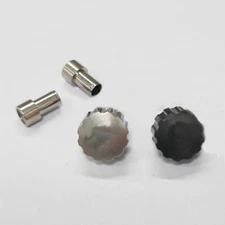 7.5MM Crown 2.5*3.5MM Tube Female Thread For Omega Seamaster 600 Collection