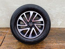 Nissan Navara Single Alloy Wheel 18" Inch 7J 2015-2021 Silver Black