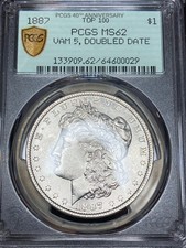 1887-P PCGS MS62 VAM 5, Top 100 Morgan Dollar | Limited Edition 40th Anniversary