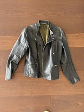 Blue System Bikerjacke XL Schwarz Herren Retro