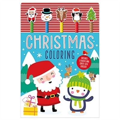ERASER PENCIL/CHRISTMAS COLOURING by MAKE BELIEVE IDEAS Non-book item Self Help
