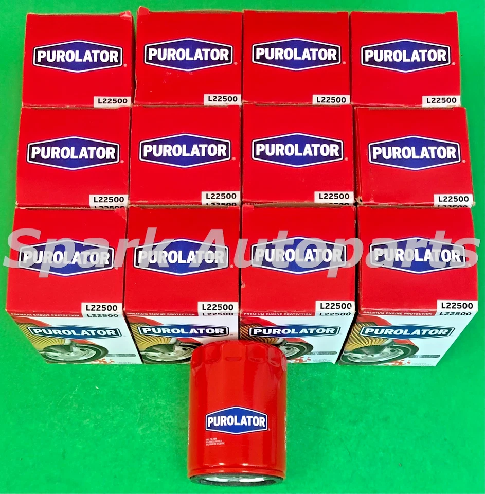 Case of 12 Engine Oil Filter PUROLATOR L22500 For GMC, CHEVROLET, FORD, PH10575 - Image 2 of 3