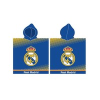 Real Madrid Poncho 55X110Cm – Strandtuch Blue Design