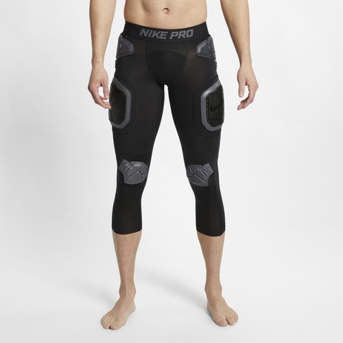Nike Pro HyperStrong Padded 3/4 Football Tights Men's Large