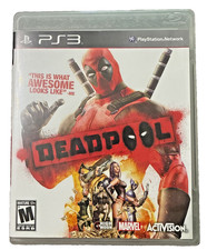 Deadpool (Sony PlayStation 3, 2013) PS3 CIB MINT RARE- SHIPS FREE FROM MISSOURI