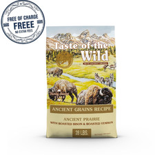 Taste of the Wild Ancient Prairie Roasted Bison, Venison Ancient Grains Dry Dog