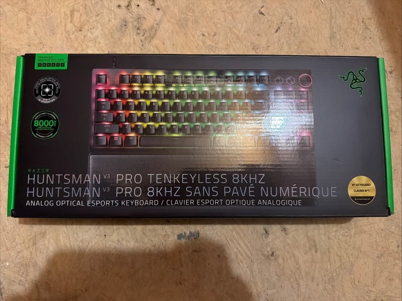 Razer Huntsman V3 Pro 8KHz TKL Gaming Keyboard