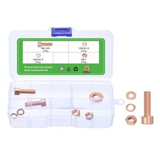 Hex Socket Bolts Kits (M6), Red Copper Cup-Shaped Hex Socket Screw
