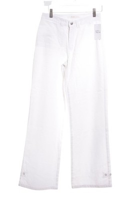 MAC Hose Damen Gr. DE 32 weiß Casual-Look