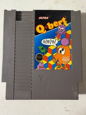 Q*bert NES Nintendo Entertainment System Video Game Classic Arcade