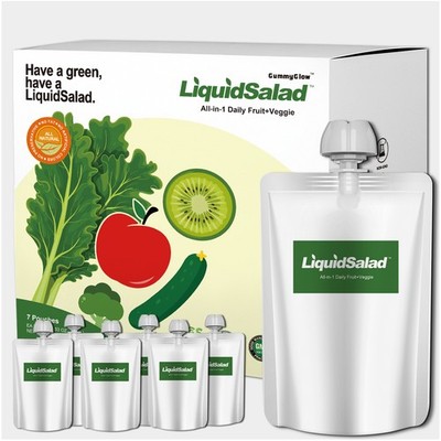 Liquid Salad 16 Fruits & Vegetables Juice Smoothie assorted Ready-to-Eat Salad