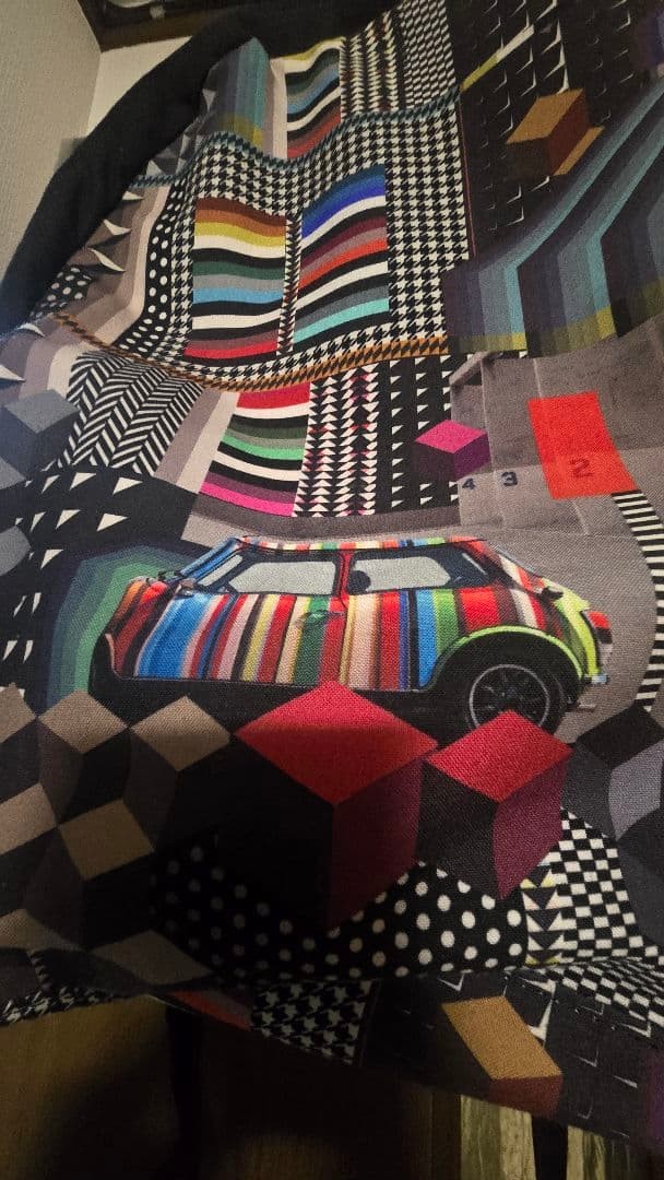 Colorful Geometric Pattern Backpack Backpack - image 3