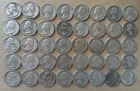 1 Roll Washington Quarters—$10  Lot of 90% Silver Coins