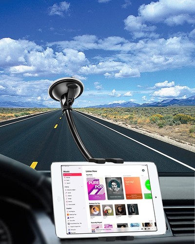 Car/Truck Windshield Tablet Mount Holder for 4.7-13" Phone & iPad - Gooseneck... - 第 3/7 張圖片