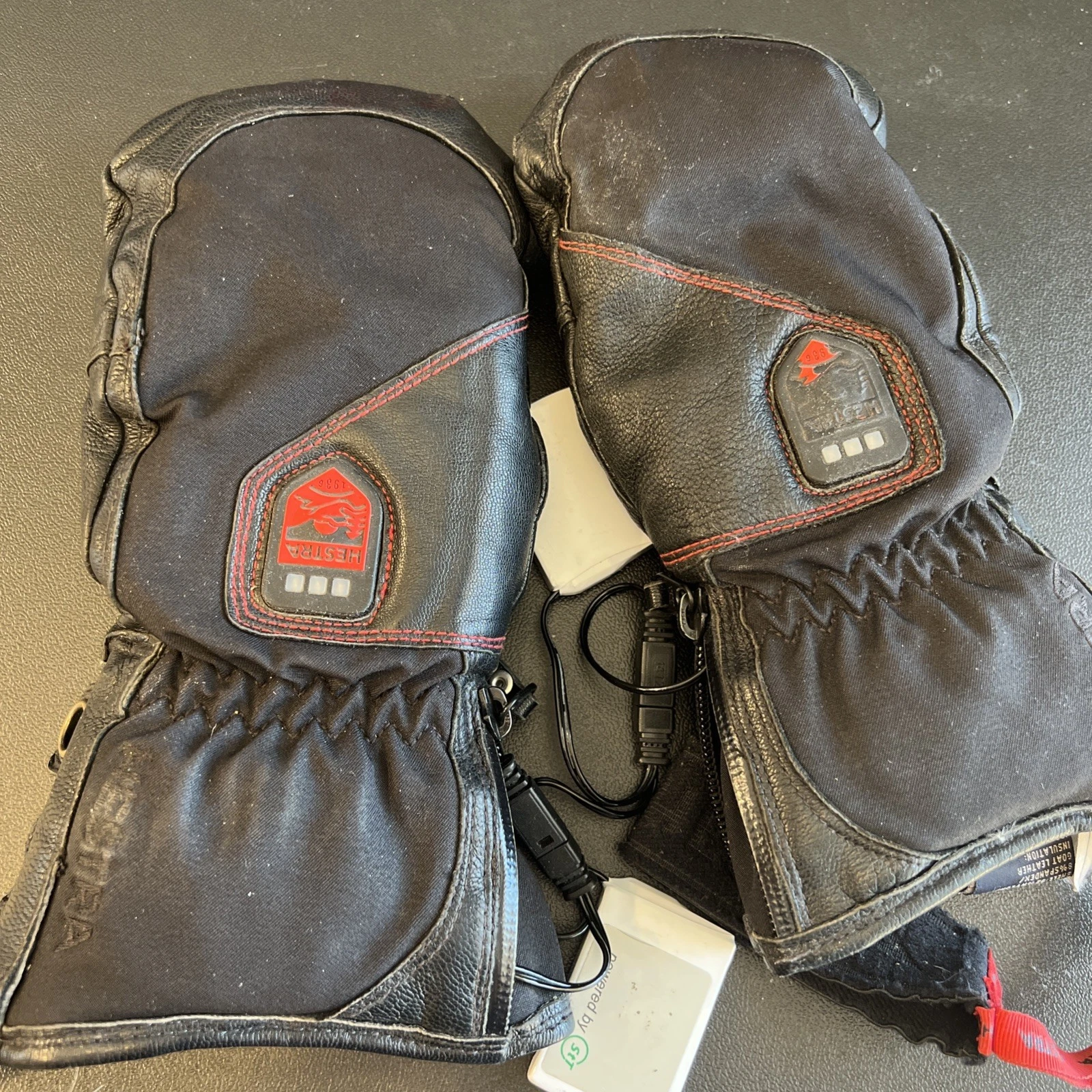  power heater ski mittens untested 