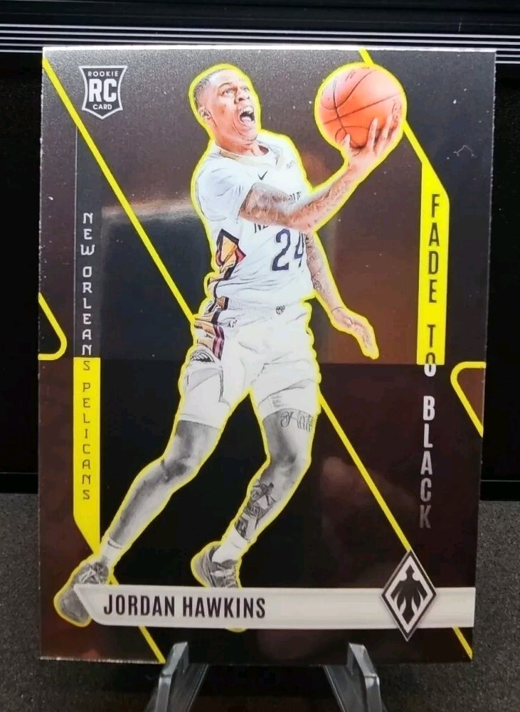 Jordan Hawkins 2023-24 Phoenix Fade To Black #24 Pelicans