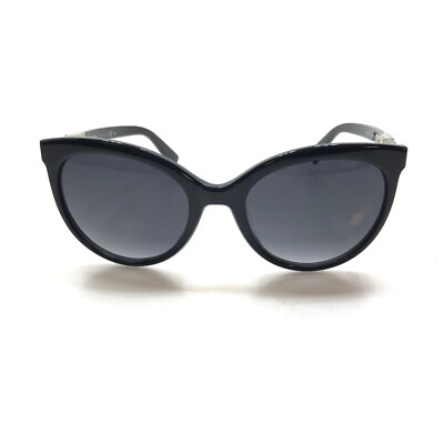 MaxMara Silver and Black Sunglasses Shield sunglasses, black | Max Mara main image 3