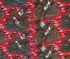 Fabric Mallard Duck Marsh Wetlands Cotton Quilting Fabric 1 Piece 2.5 Yards