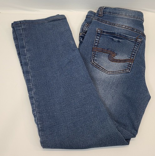 Silver Brand Benny Triple 5 Youth Blue Jeans Size 16 Girls - Picture 5 of 11